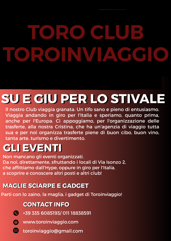 TOROINVIAGGIO - TOROinviaggio