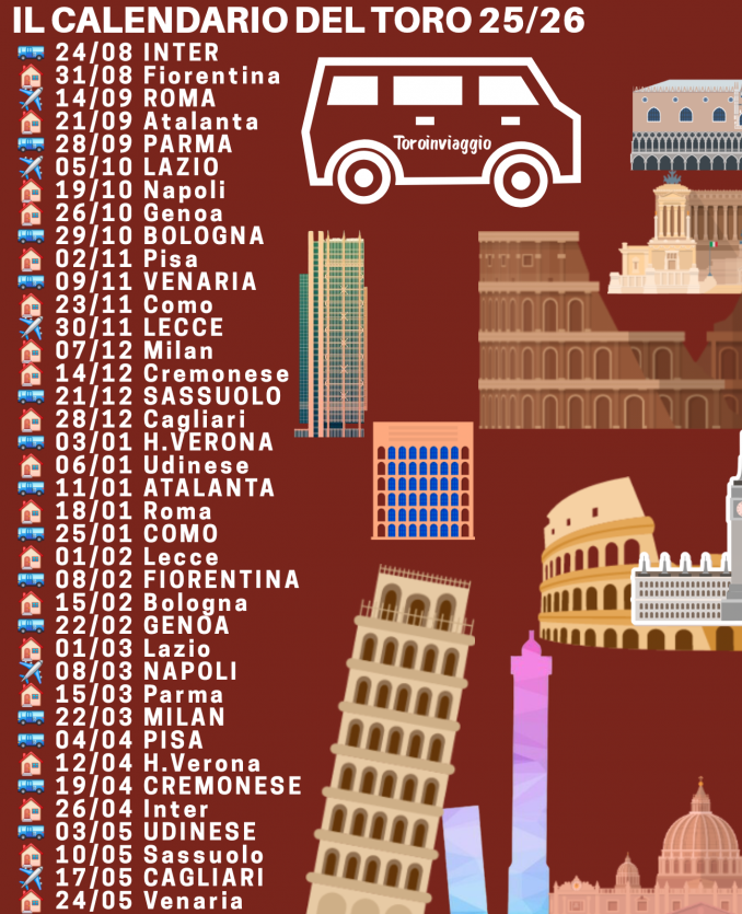 UN CALENDARIO DAVVERO WOW - TOROinviaggio